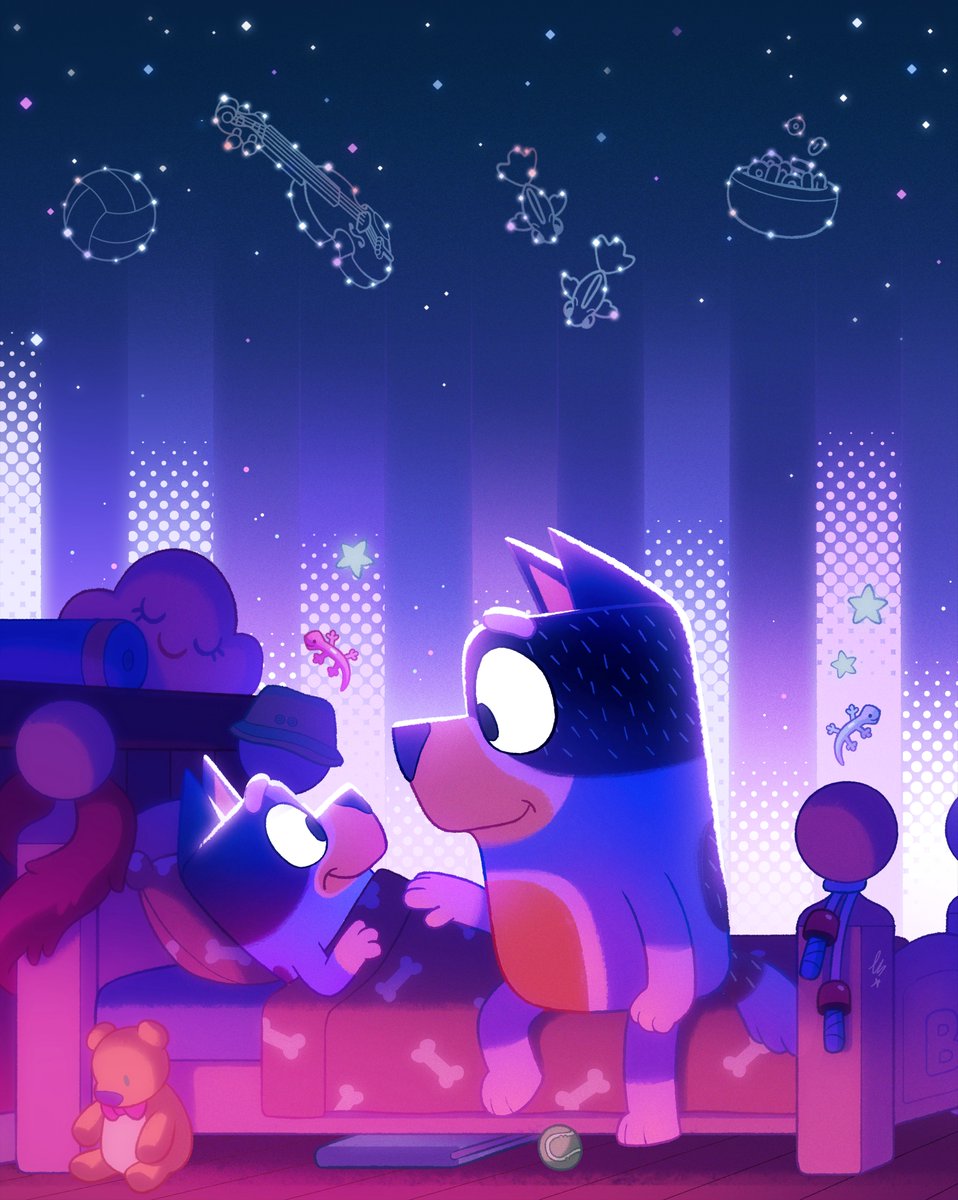 Another poster I designed✨🌟🔹#bluey
(for everyone that would rather be in bed rn)