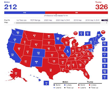 IntegrityProj24's tweet photo. Congrats to all patriots! FWIW, Exercise 2 of the @IntegrityProj24 back in June correctly predicted 49 out of 50 states!

Thank you all for your support throughout the cycle. https://t.co/lpxcVylaOc