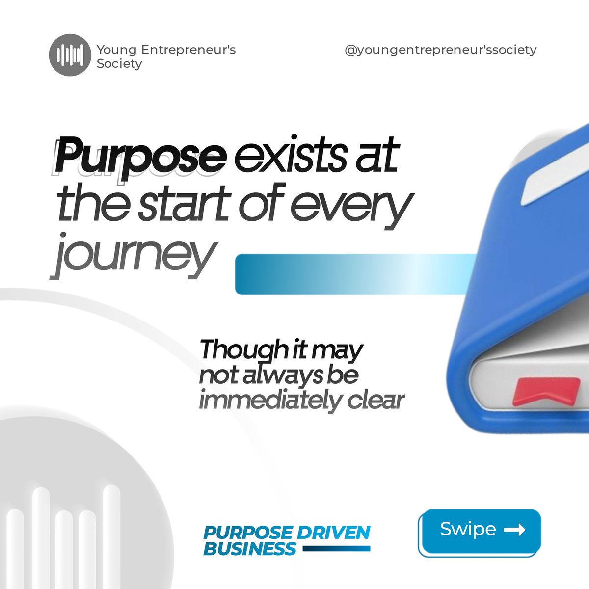 vinetics_'s tweet image. Purpose Driven Business by Young Enterpenuers Society 

#enterprenuer #enterprenuership #businessmindset #businessquotes #businessgoals #brandstrategy #graphicdesign #branding