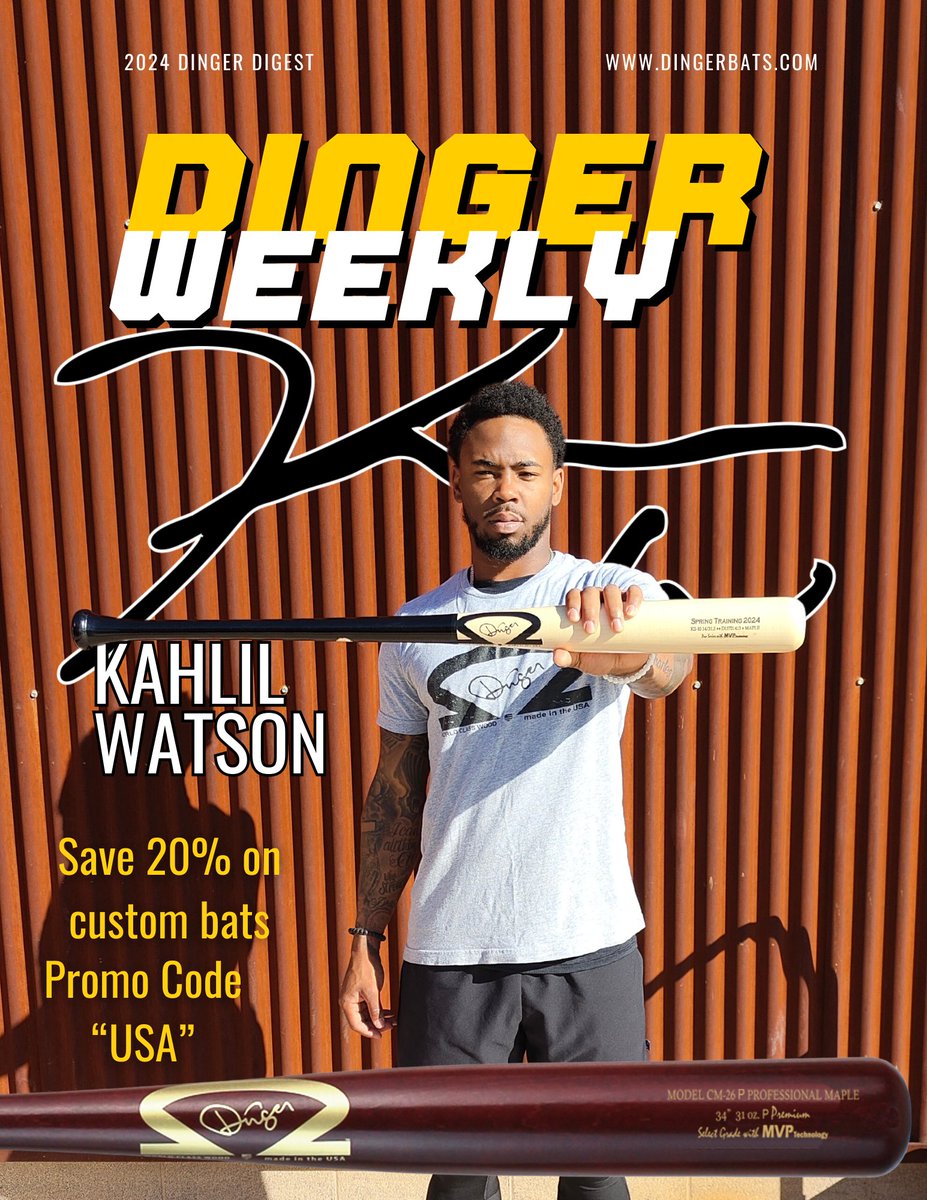 DINGERBATS's tweet photo. Team Dinger getting set for upcoming season!!!  #TeamDinger #TheyJustHitDifferent Kahlil Watson https://t.co/jCM3zJiZd9