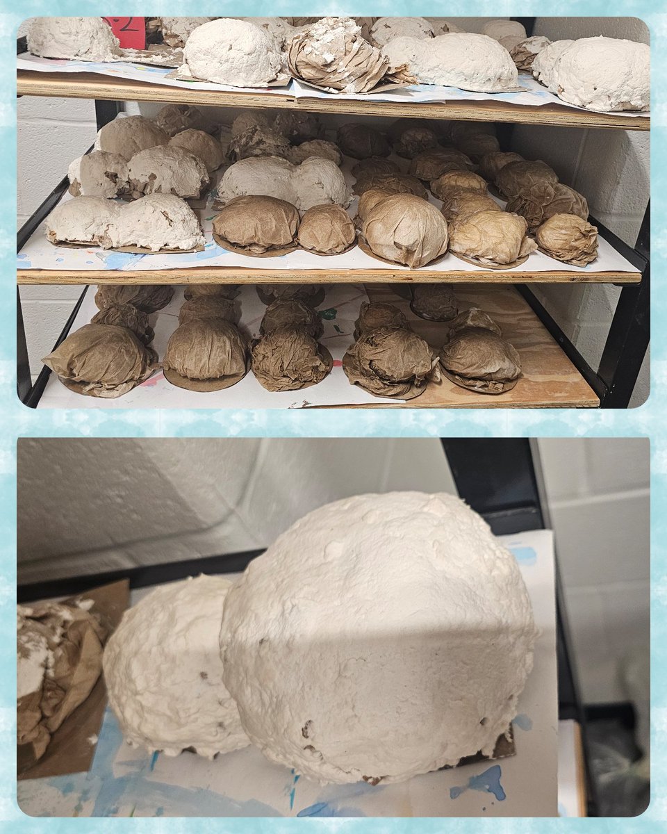 When House Rally's give you toilet paper 🧻...... you make ...Paper Mache ❄️ Snowmen ⛄️!🤪🎨 <a href="/BryantElem/">Bryant Elementary</a> #bengalpride