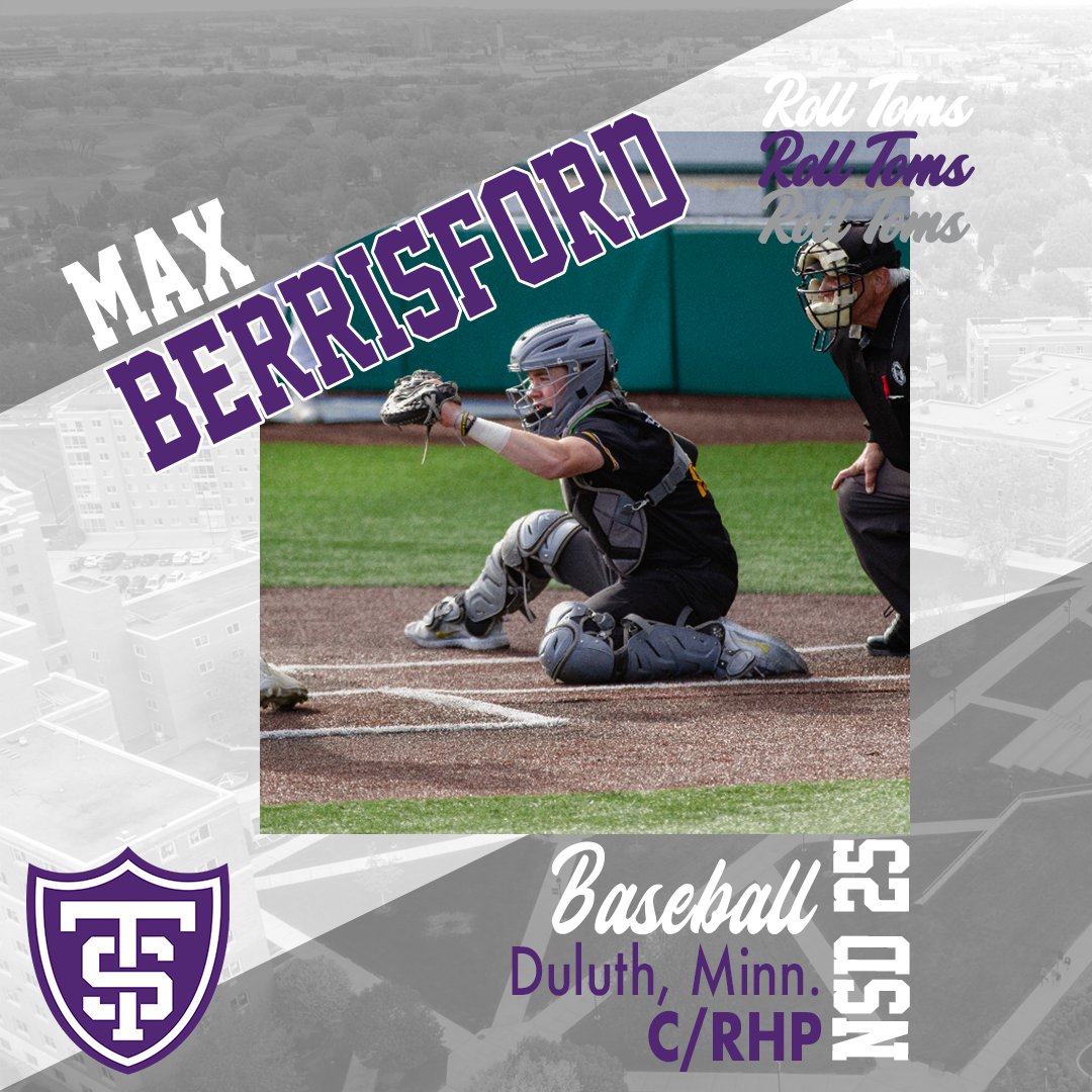 Officially #PennedInPurple ✍️

<a href="/maxberrisford16/">Max Berrisford</a> 🟣⚪️

#RollToms