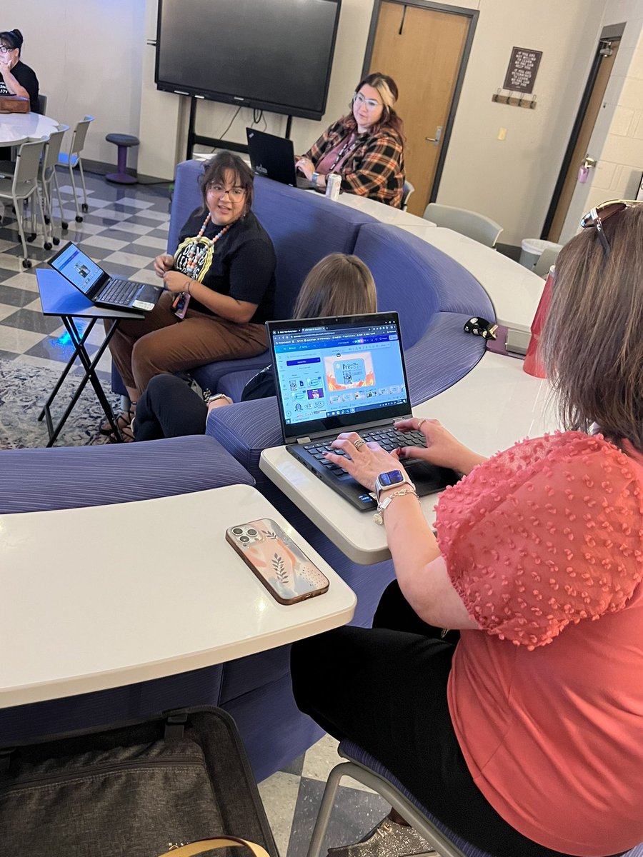 TechECISD's tweet photo. Our #TechyTribe Ambassador Fellows chose new #edtech tools to bring into their classrooms last month! ๐๐ At their collaboration this week they shared their experience & learned from each other. We โฅ๏ธ hearing their reflections, yโall! #ECISDTTAF #ECISDproud https://t.co/NmSMtgvcXd