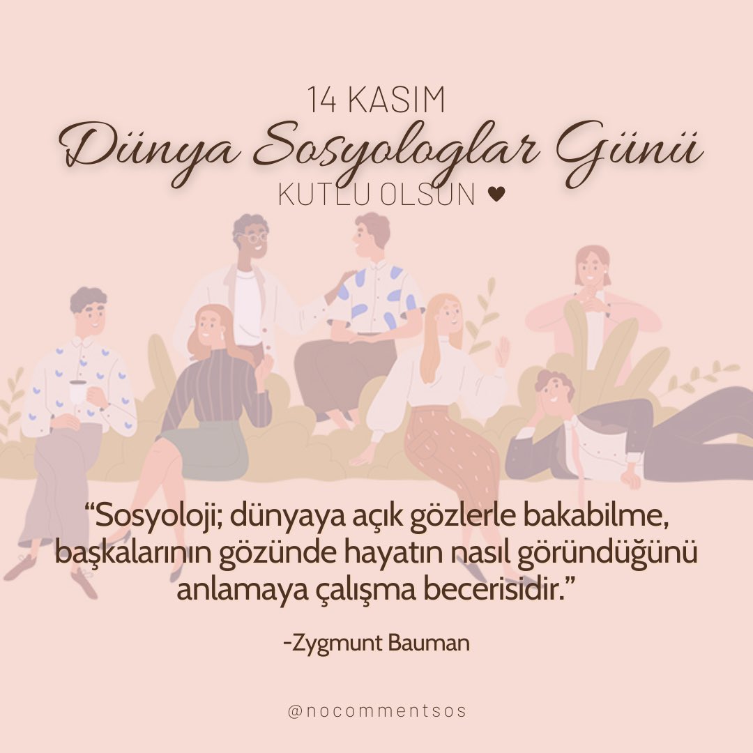 İyi ki varız 🤍
#DünyaSosyologlarGünü ✨