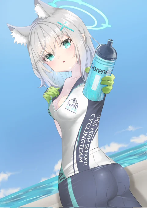 「ん。」 #ブルアカ  #砂狼シロコ 