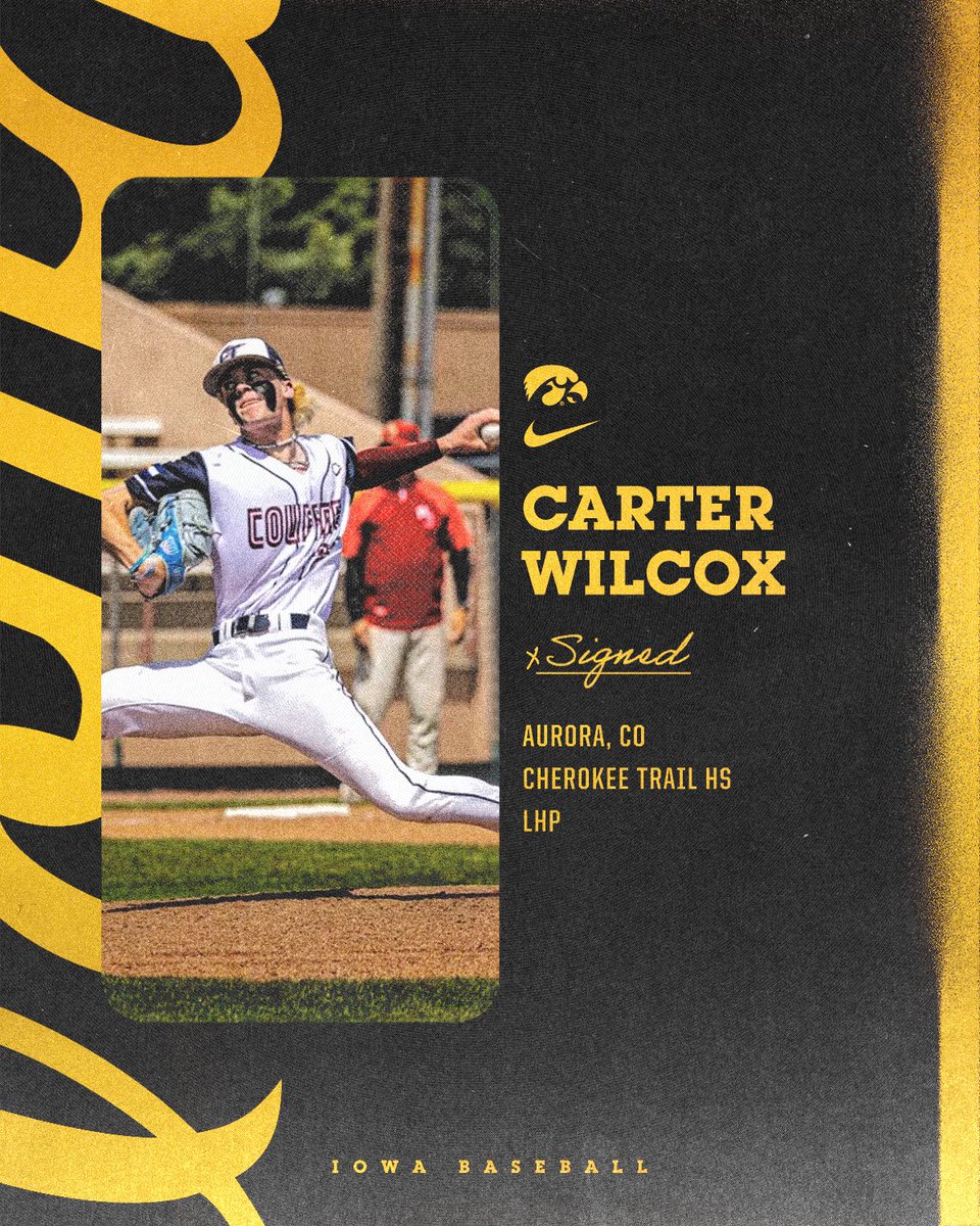 🏔➡️🌽

Welcome, Carter!

<a href="/CarterW2221/">Carter Wilcox</a> x #Hawkeyes
