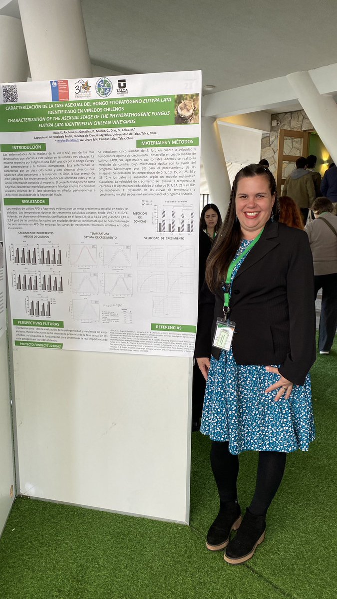 El equipo de Patología Frutal, <a href="/UTalca/">Universidad de Talca</a> <a href="/agrariasutalca/">Ciencias Agrarias UTalca</a>, participando en el congreso XXXI de #Fitopatología, INIA  <a href="/inia_remehue/">INIA Remehue</a> SOCHIFIT, @Sochifchile, SAG <a href="/sagchile/">SAG</a>, Puerto Varas - Región de Los Lagos - Chile