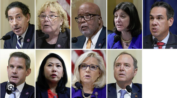 Dear January 6 Committee,
You lied repeatedly under oath, which is PERJURY.
You worked with Hillary Clinton and made up and produced fake documents and hundreds of stories about "Russia, Russia, Russia" to impeach and try to imprison a sitting president, which is SEDITION.  You