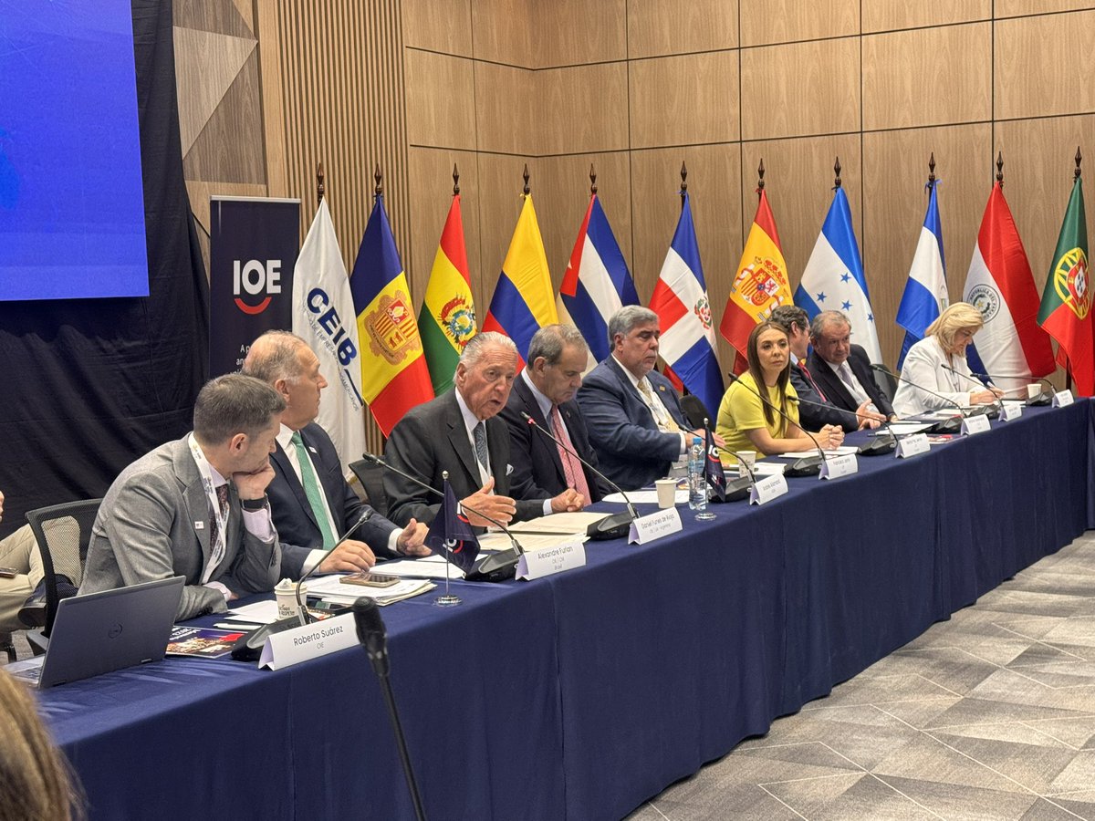 cccuenca's tweet image. Presentes en el primer día de la XXIX CUMBRE IBEROAMERICANA ECUADOR 2023-2024