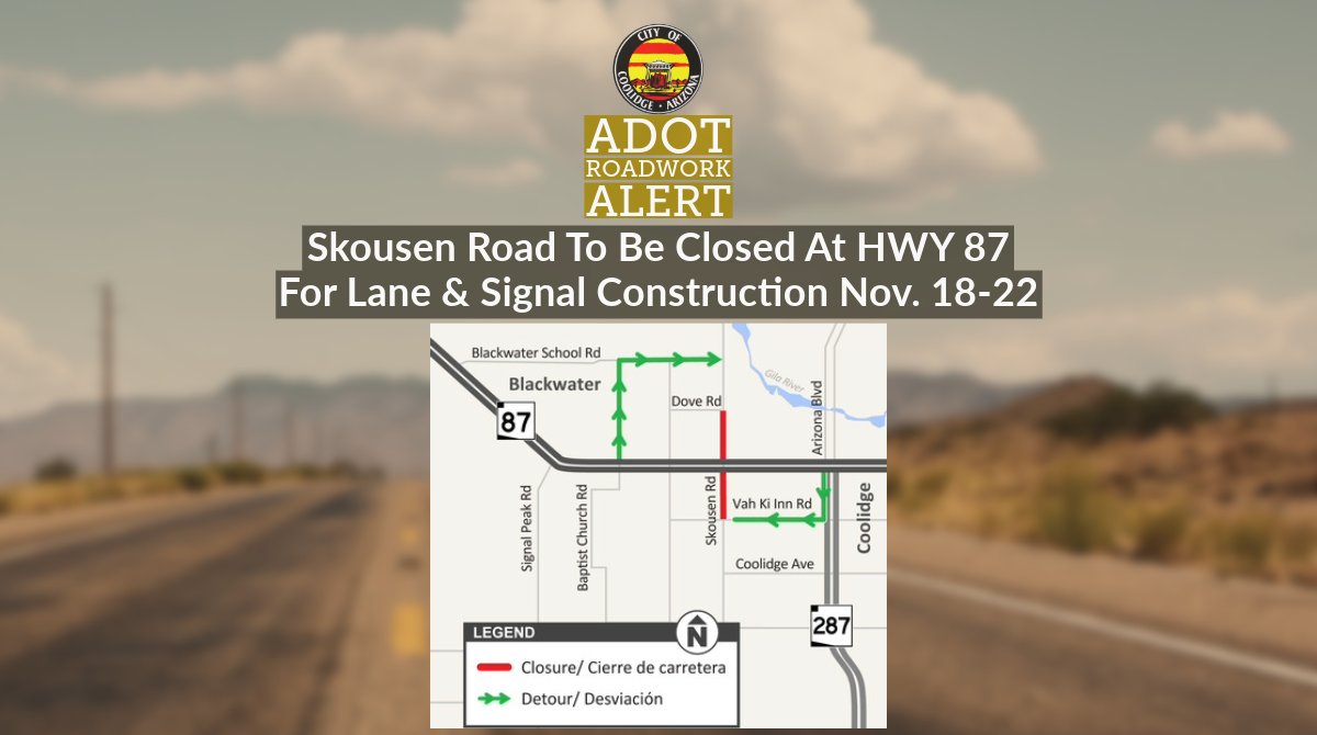 City of Coolidge Arizona tweet media