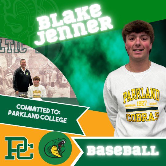 National Signing Day 📝

Blake Jenner ➡️ <a href="/Cobra_Baseball/">Parkland Baseball</a> 

#POWERH6USE #AAI #WF #TBE #RJ3