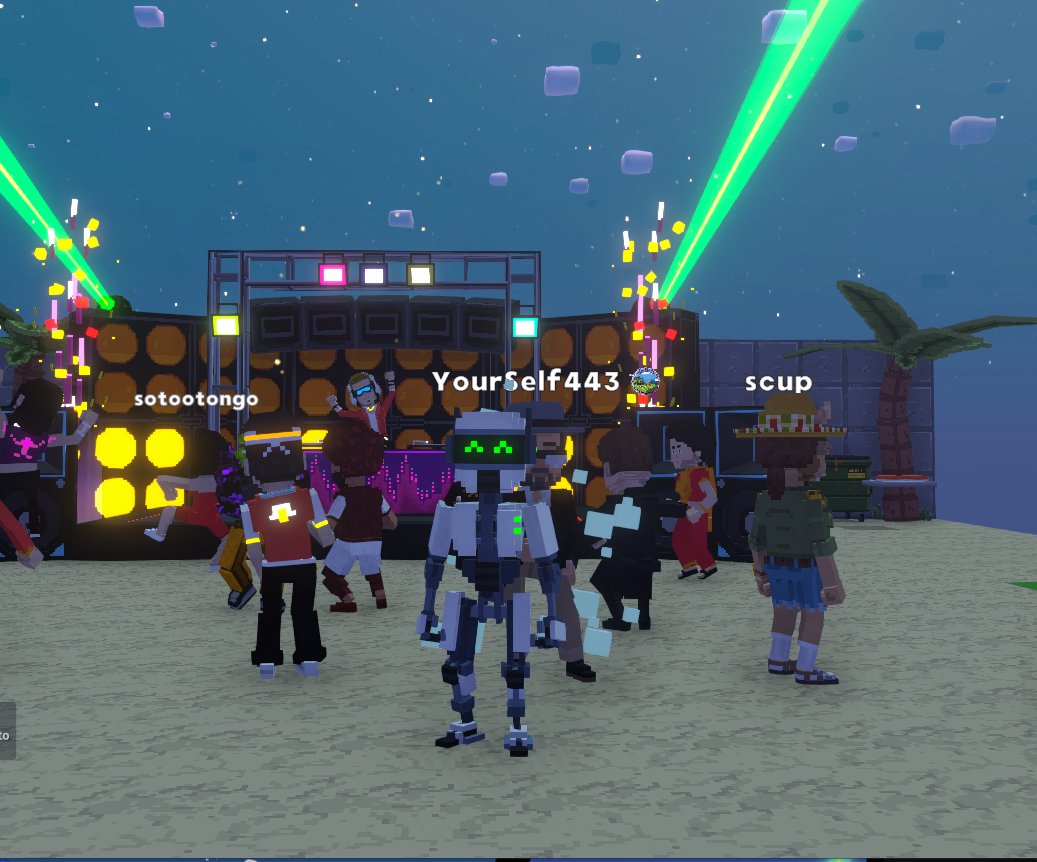 Catching some sun 🌞 in the Hungama experience in <a href="/TheSandboxGame/">The Sandbox</a>. Come party! 🎉 <a href="/Bollyhungama/">BollyHungama</a> register-landings.sandbox.game/alphaseason4-s… #TheSandbox #AlphaSeason4 #AS4SocialChallenge