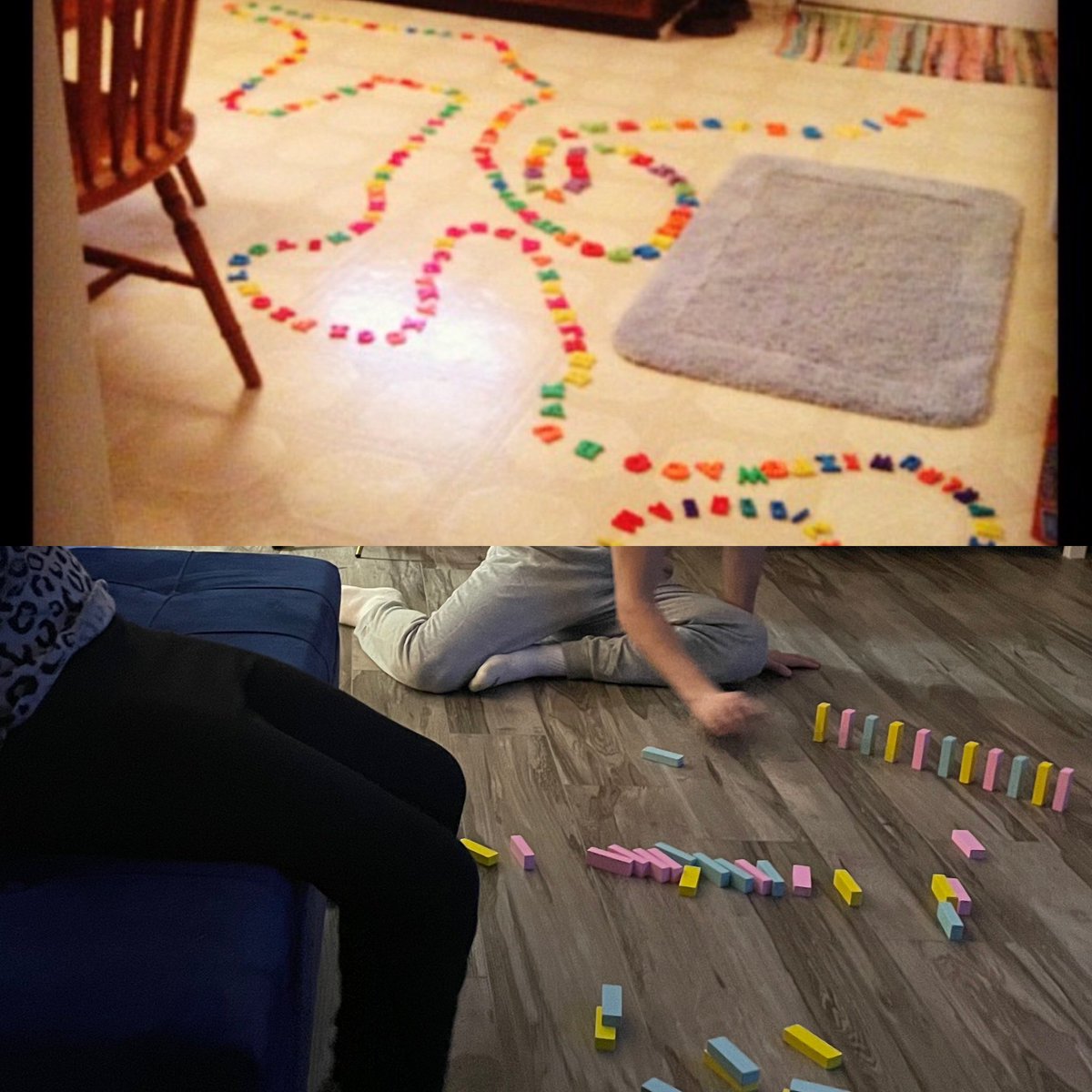 kittenshiver's tweet photo. Sometimes my kids play together. And my son does stuff from his childhood. https://t.co/8PLZ9UF7AN