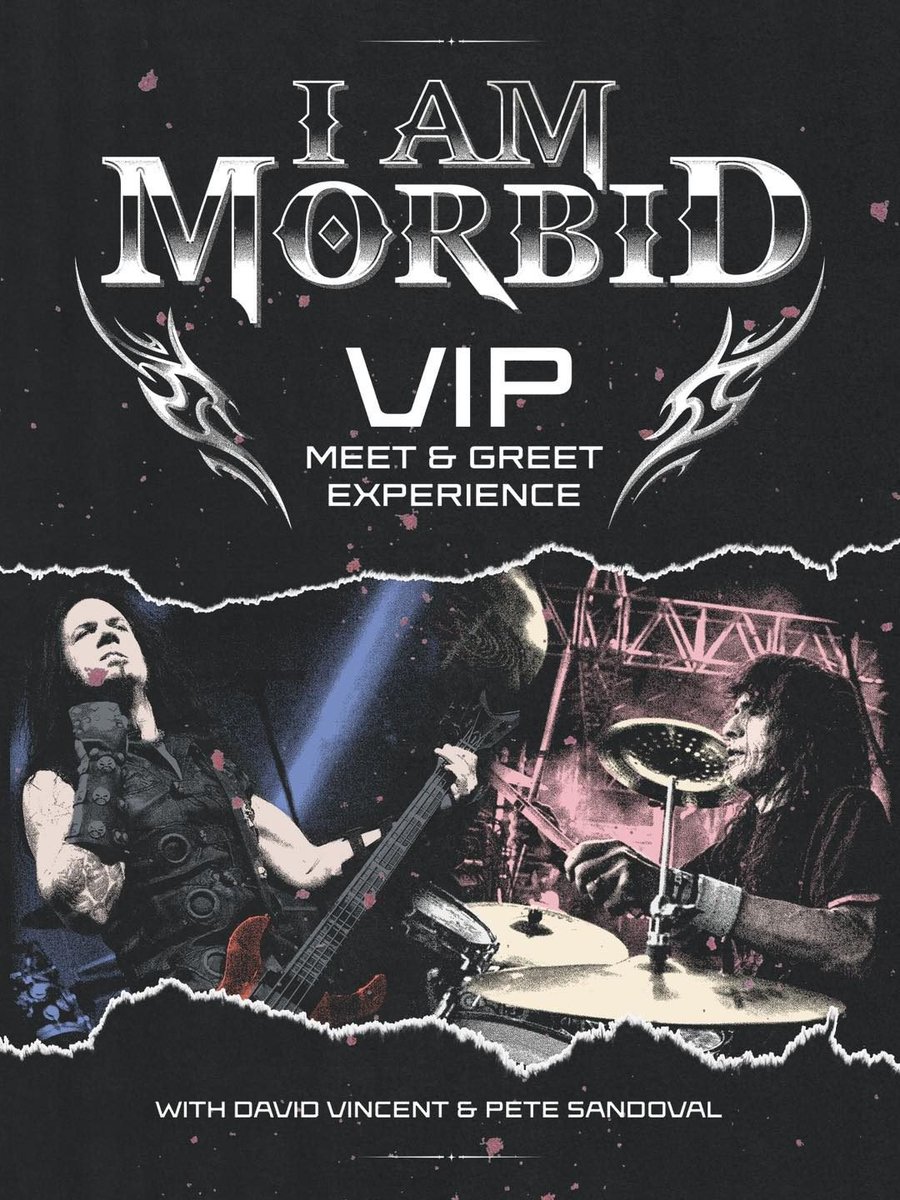 You wanted it and they are giving it to you 📷

I Am Morbid is offering VIP Packages for most of the shows on this years Devastation On The Nation Tour!

Tons of awesome perks - themasterpass.com/collections/i-…