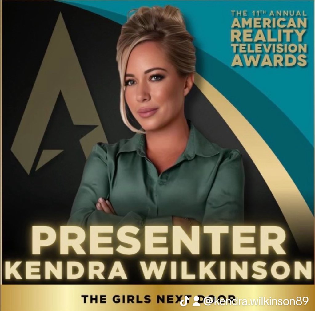 I’m presenting an award at the ARTA awards.  Tune in November 18th.