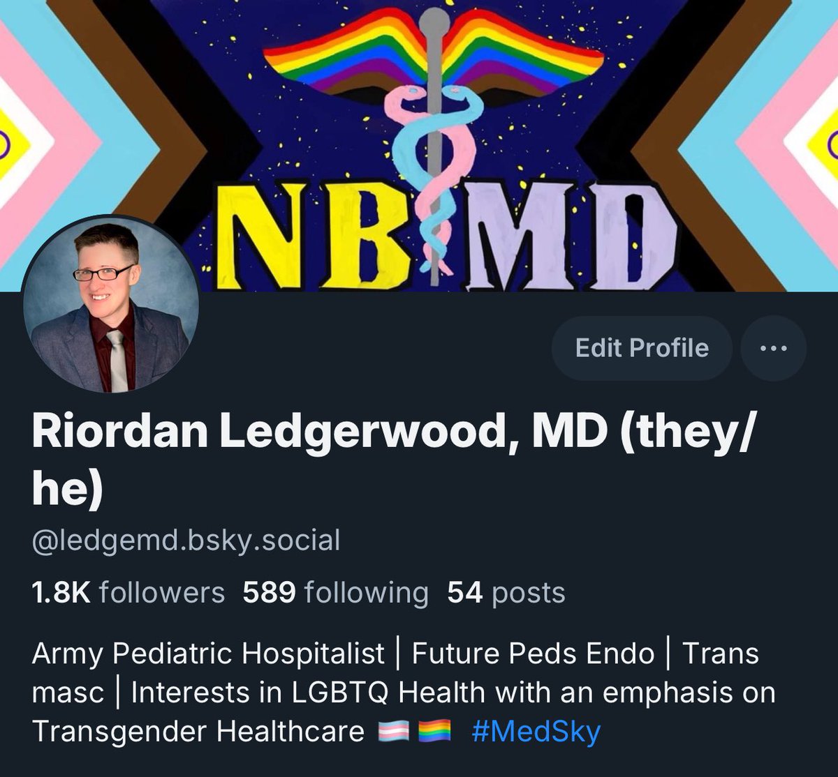 Riordan Ledgerwood, MD tweet media