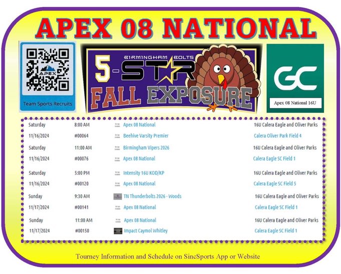 Paisleigh Martin (@paismartin2027) on Twitter photo Last tournament for fall for this <a href="/Apex_08National/">Apex 08 National</a> team! It’s been a great fall traveling across the states to attend camps, showcases, and tournaments. We would ❤️ for all the coaches attending to drop by to see us Saturday (11/16) and Sunday (11/17). <a href="/KSUOwlsSB/">Kennesaw State Softball</a> <a href="/UTMSoftball/">UT Martin Softball</a> Last tournament for fall for this <a href="/Apex_08National/">Apex 08 National</a> team! It’s been a great fall traveling across the states to attend camps, showcases, and tournaments. We would ❤️ for all the coaches attending to drop by to see us Saturday (11/16) and Sunday (11/17). <a href="/KSUOwlsSB/">Kennesaw State Softball</a> <a href="/UTMSoftball/">UT Martin Softball</a>