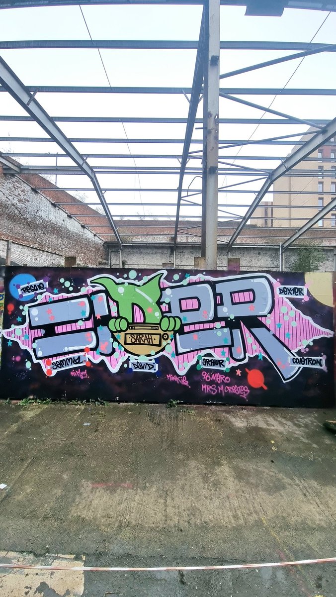 New works from CIDER at our 3 Kings Dock paint spacein the Baltic, Liverpool #zapgraffiti