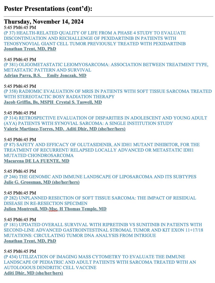 Jon Trent, MD, PhD tweet media