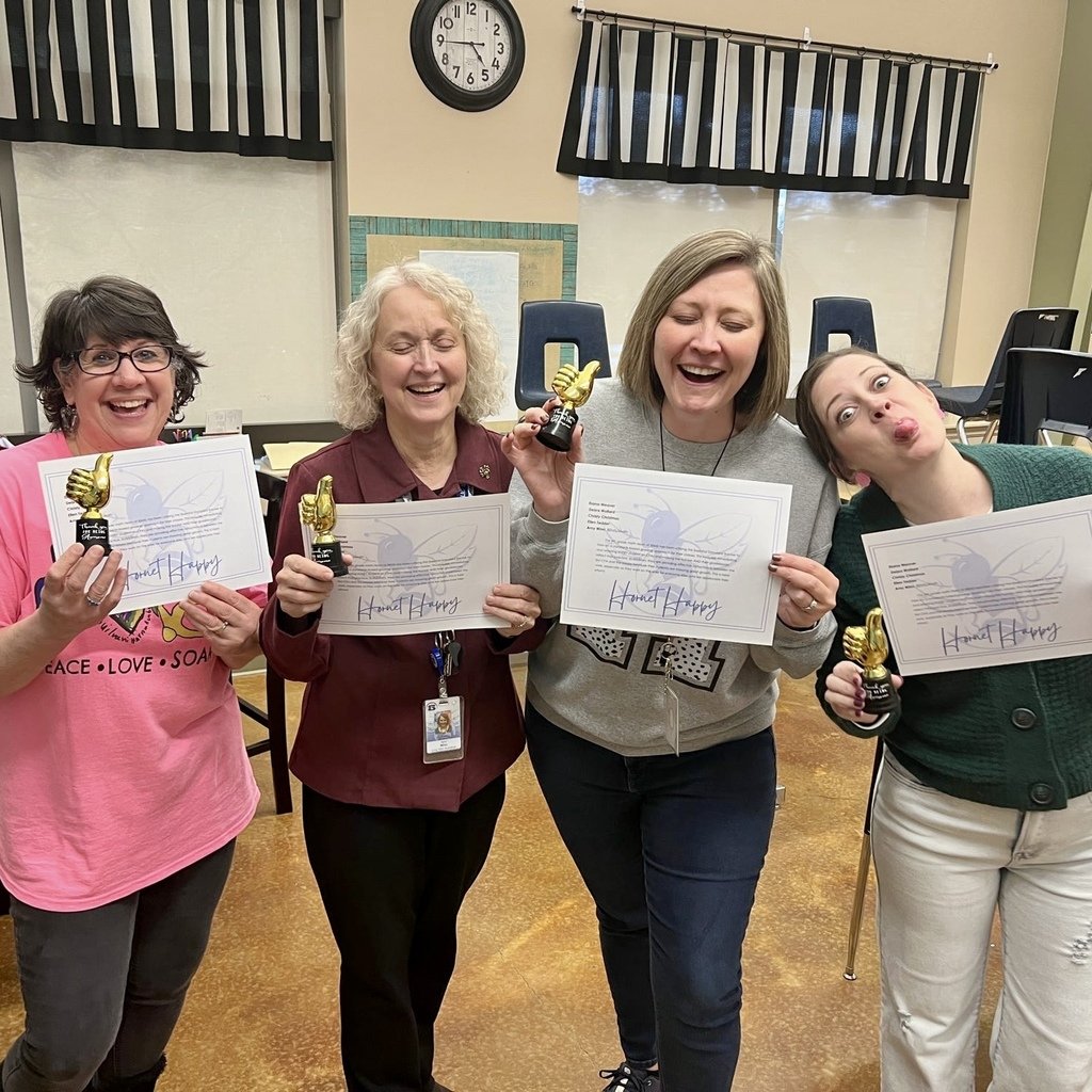 _BEMSHornets's tweet photo. Congratulations to our amazing 6th grade math team for earning Hornet Happies for their dedication to the PLC process! 🐝💙 They have been working tirelessly together to help our students thrive. A team that laughs together, shines together! 🌟  #bethebest https://t.co/iS4bnw6ulb