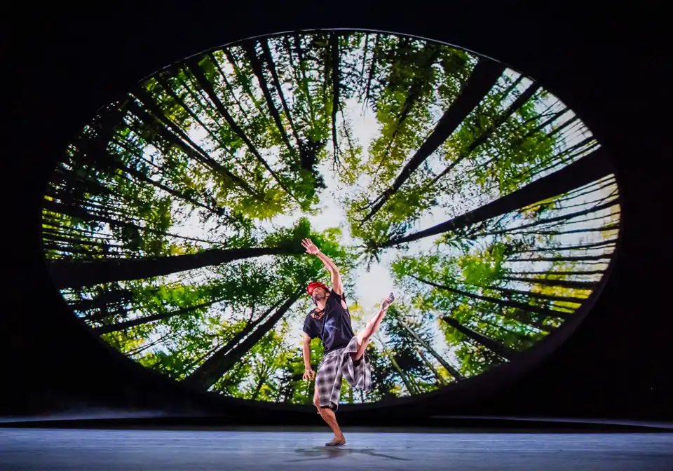 MaggyPigott's tweet photo. Wow! Can’t claim to understand it but Wayne McGregor’s new #ballet #MADDADDAM
(#MargaretAtwood) was powerful &amp; moving -Act 1 pas de trois with Fumi Kaneko, Joseph Sissens &amp; William Bracewell stunning!  Max Richter music fabulous  &amp; great Gareth Pugh costumes
#RoyalOperaHouse https://t.co/UV3RwHwVDr