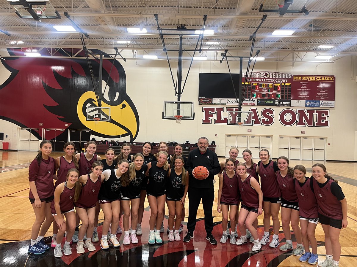 W7 Practice Crash at De Pere !! Go Redbirds !!  Even repping DP with our quarter zip!!!  May have left behind some Jolly Good…just sayin.