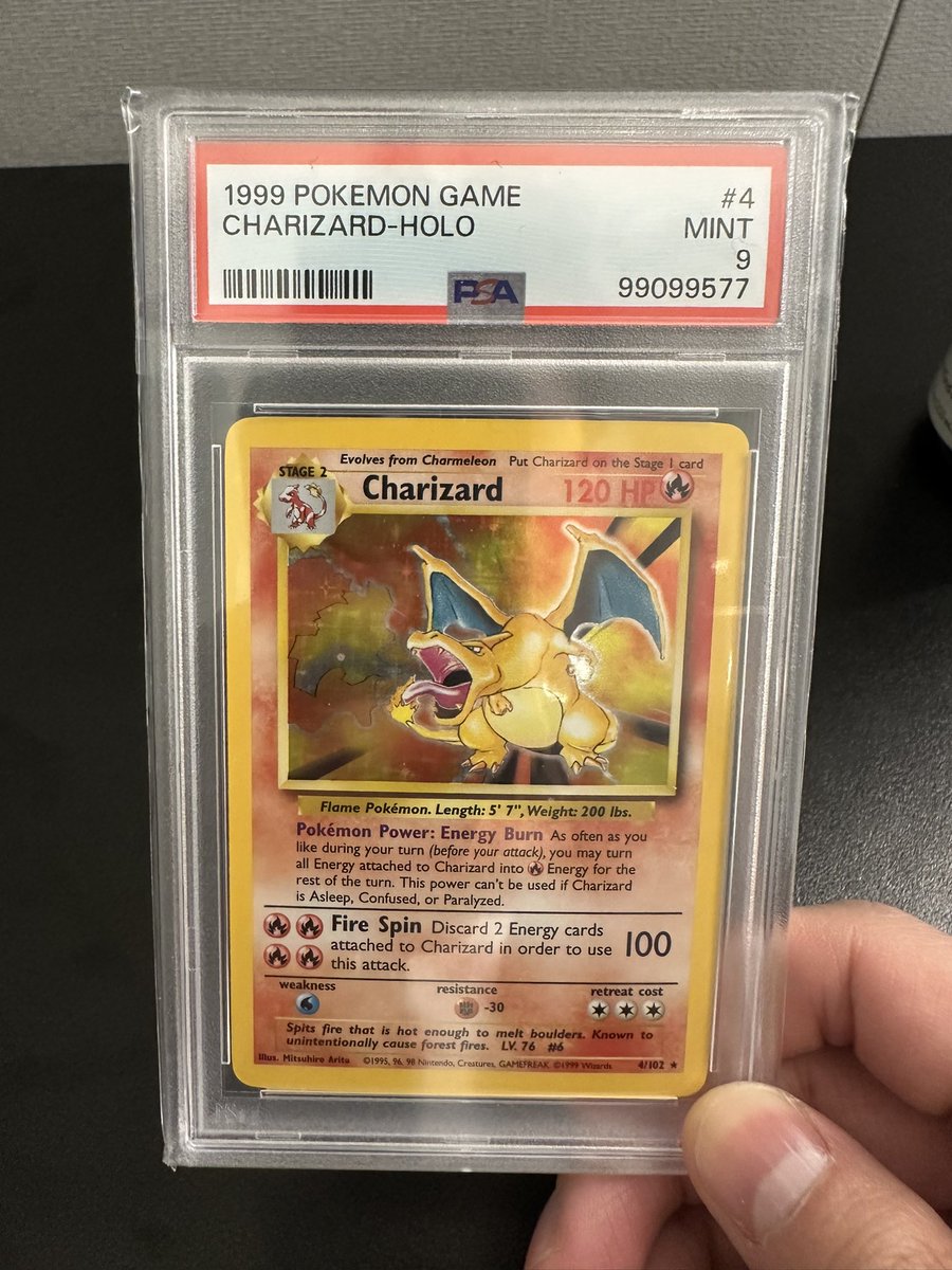 Not a 10, but I’ll take it for a random pack of Pokémon cards!