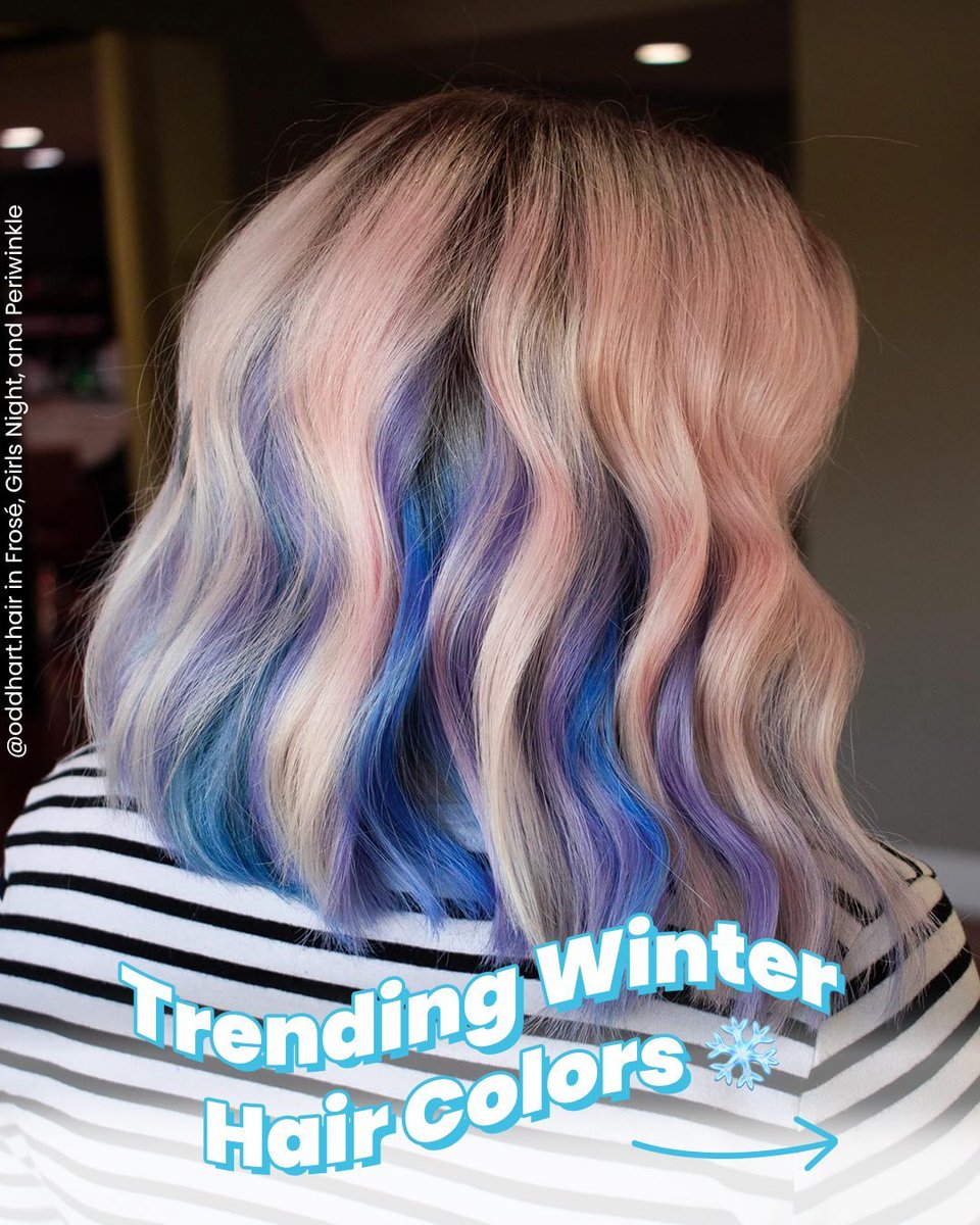 arcticfoxcolor's tweet photo. Swipe to see how our Fox Fam are coloring their hair this winter ☃️
https://t.co/X8fIUlLZ8n

#ArcticFoxHairColor #AFGirlsNight #AFPeriwinkle #AFBlueJeanBaby #AFVirginPink #AFSterling #AFPhantomGreen #AFAquamarine #AFFrose #AFWrath #AFTransylvania #veganbeauty #crueltyfreebeauty https://t.co/sjswZ39Zco