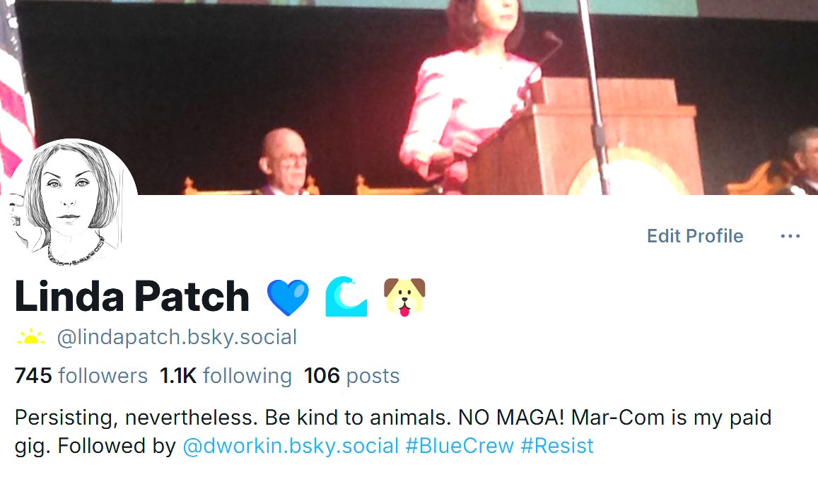 The follow train is running hot over there! Follow me and I'll be sure to FB! 🚂💙 @lindapatch.bsky.social