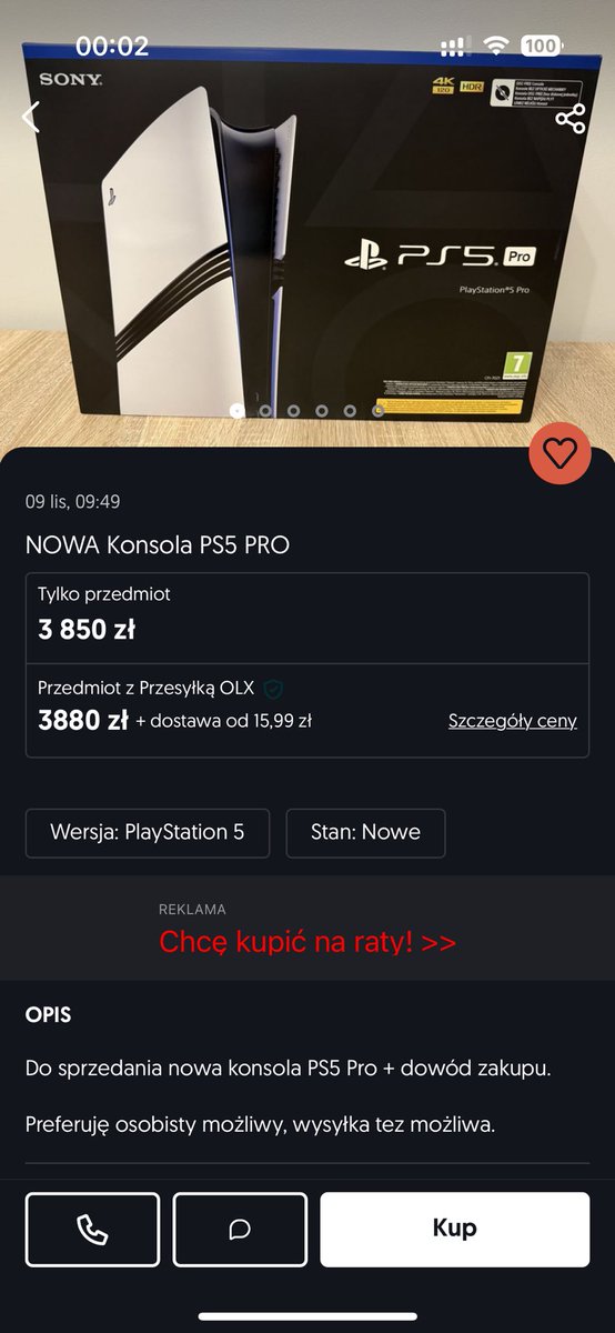wontbefixedpl's tweet photo. XD ale przyjemnie się na to patrzy. Jeszcze szukają frajerów, nawet za taką samą cenę jak w sklepie nie ma żadnego powodu by kupować na OLX a co dopiero za cenę zawyżoną:D https://t.co/0zZiZXfQfL