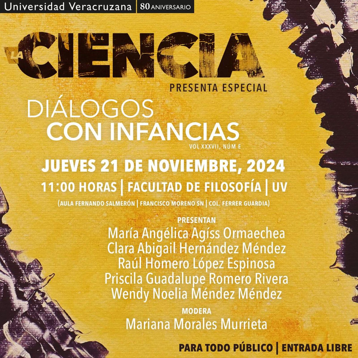 🥳¡Prepárate para recibir el número especial de la revista La Ciencia!🤓
Esta edición es resultado del esfuerzo conjunto de académicos y estudiantes de la Facultad de Filosofía UV y distintas universidades del país. 
¡No faltes!

#CienciaUV #Revista_LaCiencia