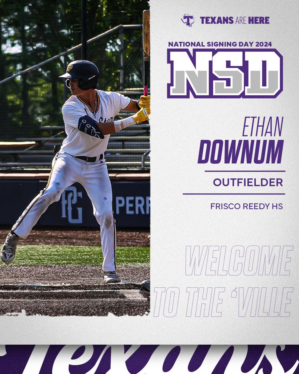 Sweet left-handed swing…𝐘𝐄𝐒 𝐏𝐋𝐄𝐀𝐒𝐄 ✅

Ready for Frisco Reedy High School outfielder Ethan Downum to impact the Texan lineup! 🔥