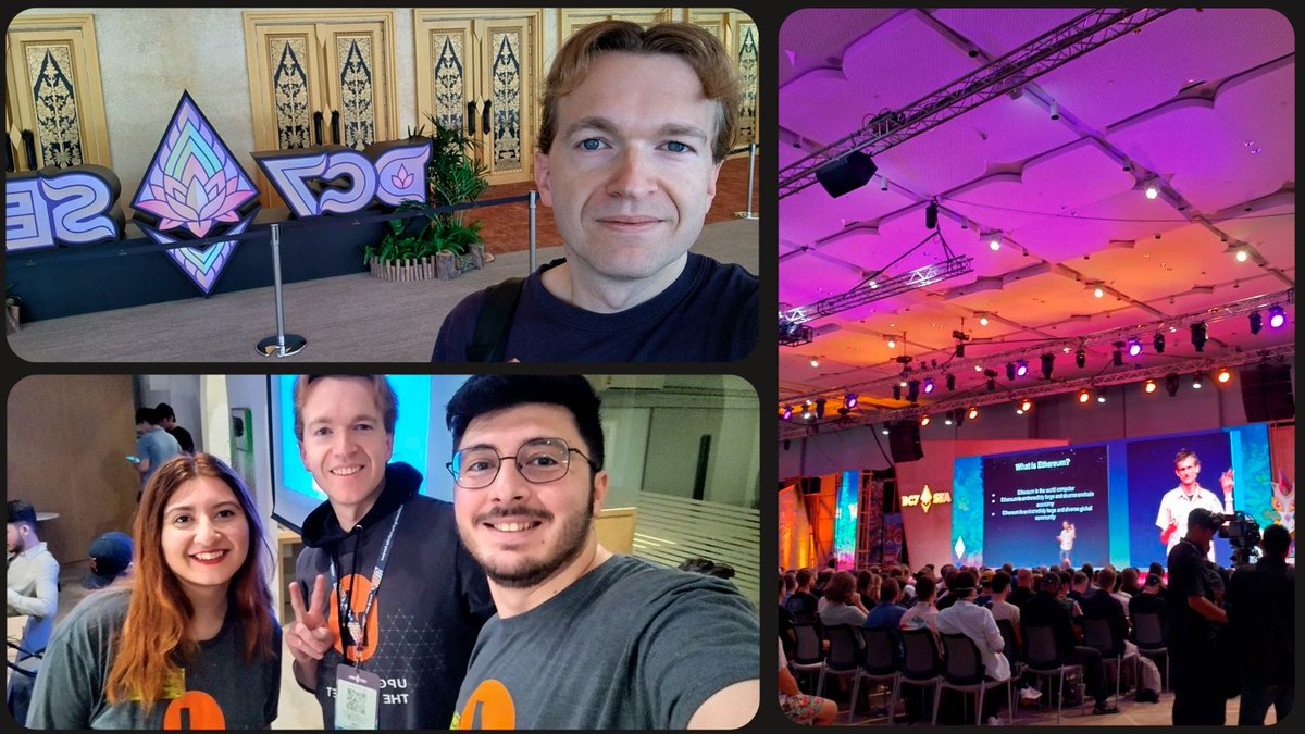 diode_chain's tweet photo. The first days at @EFDevcon have been a blast! Inspiring talks and great energy all around.

Who else is here?

Drop a comment if you’re here and want to meet up! Let’s connect! 🌐

#usediode https://t.co/WmAkVEw4Jl