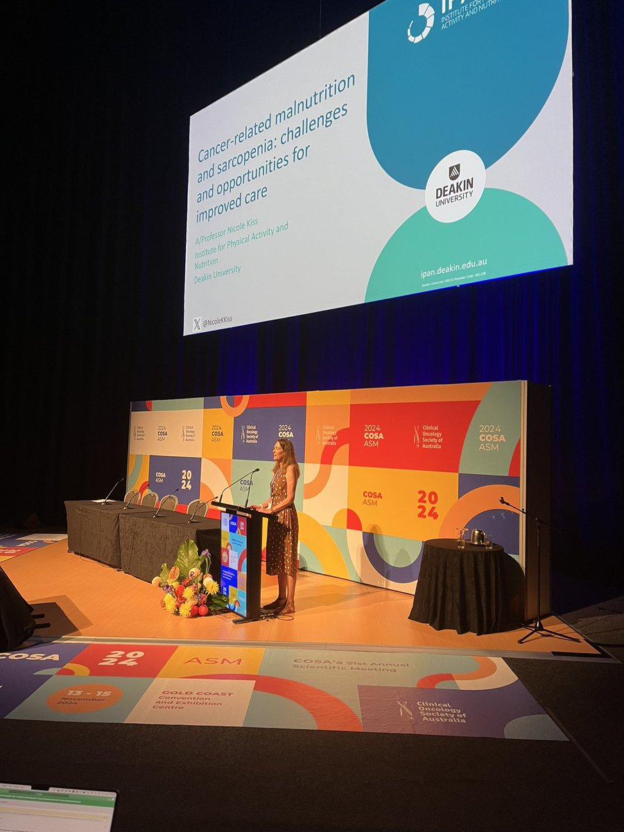 ProfJudyBauer's tweet image. Malnutrition and sarcopenia plenary #COSA2024