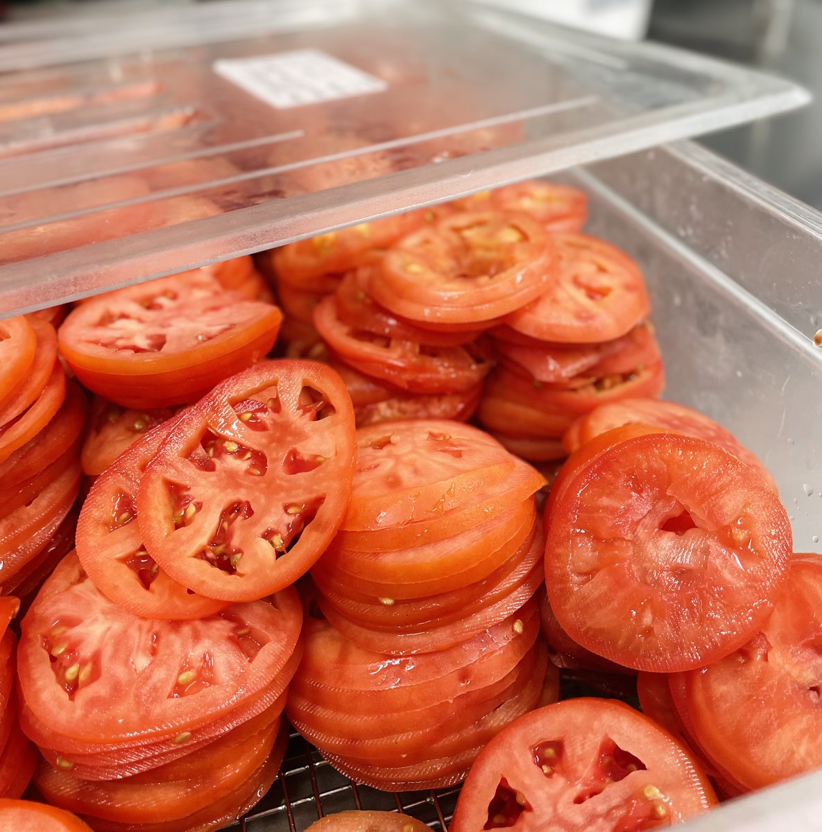 Hey tomato lovers! 🍅 These are red, ripe, and ready to rock your sandwich. 🥪

#Tomatoes #TomatoLover #SandwichLover