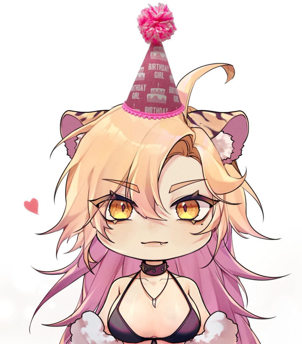 I know its later, but I may have forgotten my birthday is today until I checked my computer!🤡🥲 Another year for old tigor lady! 🎂🎉🐯💛 Will be streaming a little later too!
