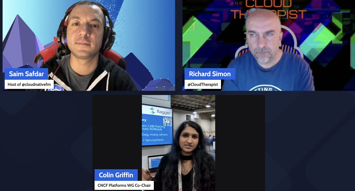 cloudnativeboy's tweet photo. Day 02 Coverage of #KuebCon, Really thankful to @lizrice for joining us Live from @isovalent Booth and sharing the experience and recapping #eBPF #CiliumDay.
Thanks to Collin Griffin joined for 2-hour-long ground coverage.
Watch the recording: https://t.co/5riABF0fy8 https://t.co/4GMz54sKJv