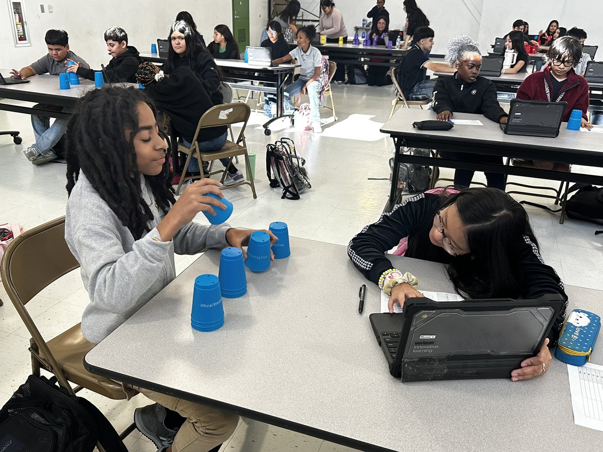 Lisa Schneider, M.Ed (@lisalove2run) on Twitter photo <a href="/HISD_HPE/">HISD_ Health/PE</a> <a href="/fceaser/">Felicia Ceaser-White, M.Ed</a> Today some of our 6th -8th graders (6th grade PE, 7th grade PE and Ms Moore’s classes) participated in the annual WSSA World Record Stack Up! event. The world record attempt is for the “most people sport stacking at multiple location.” <a href="/HISD_HPE/">HISD_ Health/PE</a> <a href="/fceaser/">Felicia Ceaser-White, M.Ed</a> Today some of our 6th -8th graders (6th grade PE, 7th grade PE and Ms Moore’s classes) participated in the annual WSSA World Record Stack Up! event. The world record attempt is for the “most people sport stacking at multiple location.”