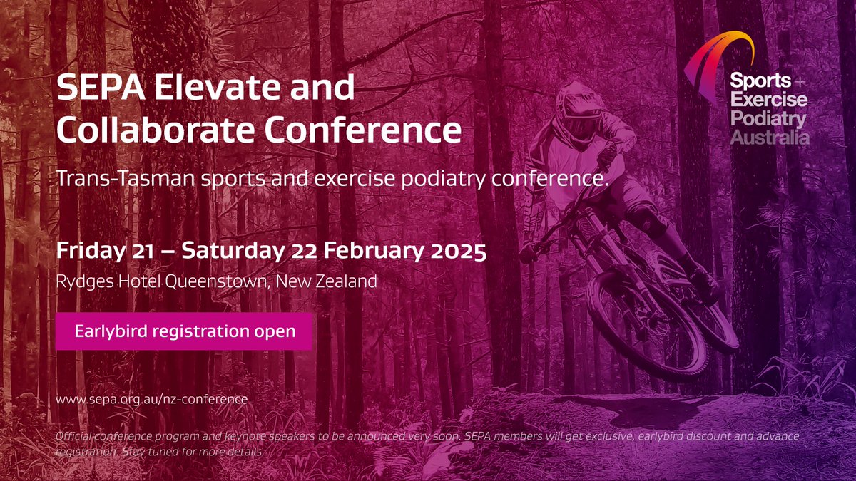 Join us at our Elevate and Collaborate Conference in Queenstown. 

Earlybird registrations are on sale now and selling fast. 

Members: check your emails for the booking gateway access code 🔓

Full details here: sepa.org.au/nz-conference

#SEPAElevateCONF