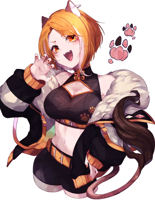 可愛いアピしてくれたVさんを描かせていただく突発企画第二段、八人目!獅月レオンさん描かせていただきました!#レオンの宝物部屋 