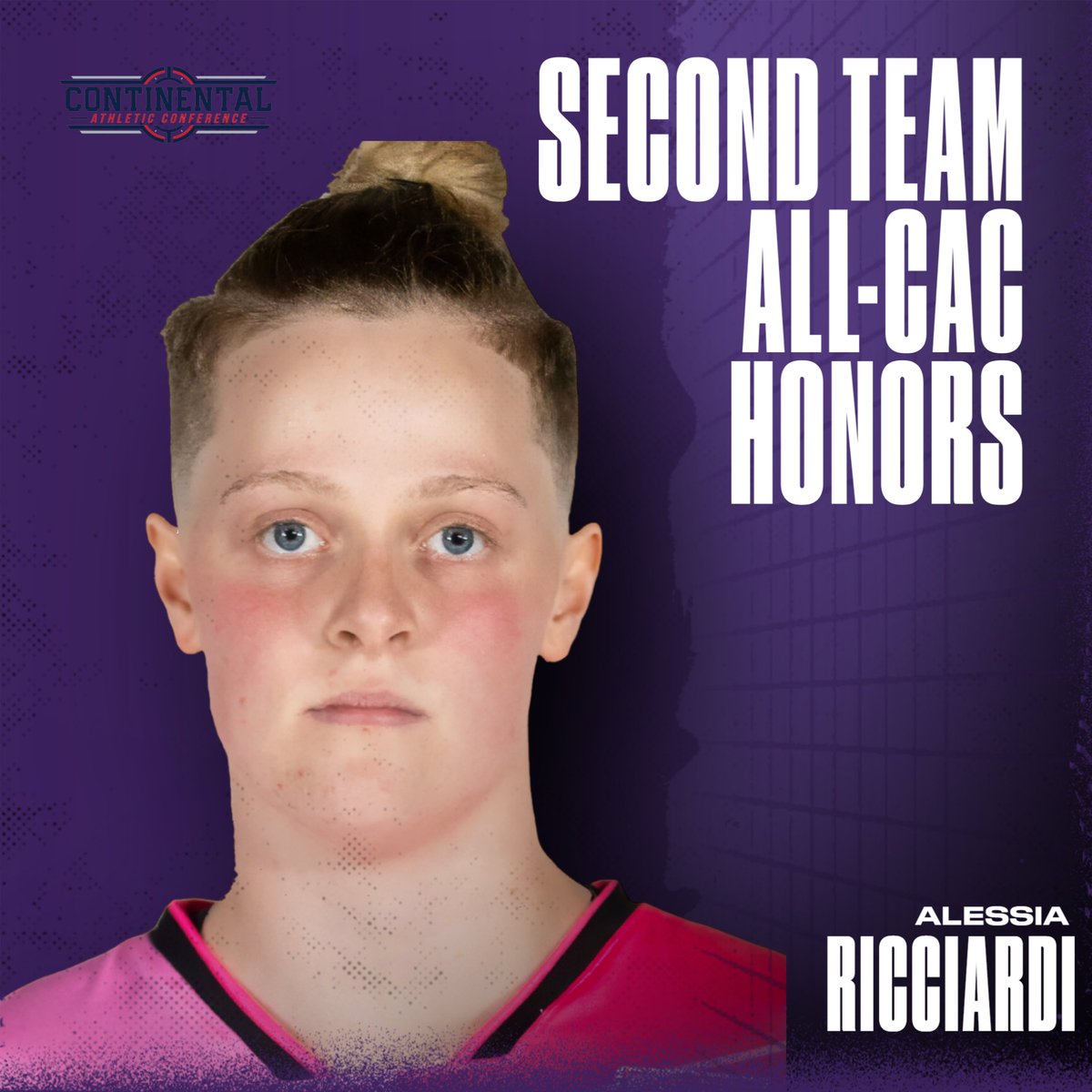 BUBruins's tweet photo. Congratulations, Alessia!
Ricciardi receives second team all-CAC honors!
#NAIAWSOC #CACWSOC #BUBRUINS https://t.co/O8RaSDSoI2