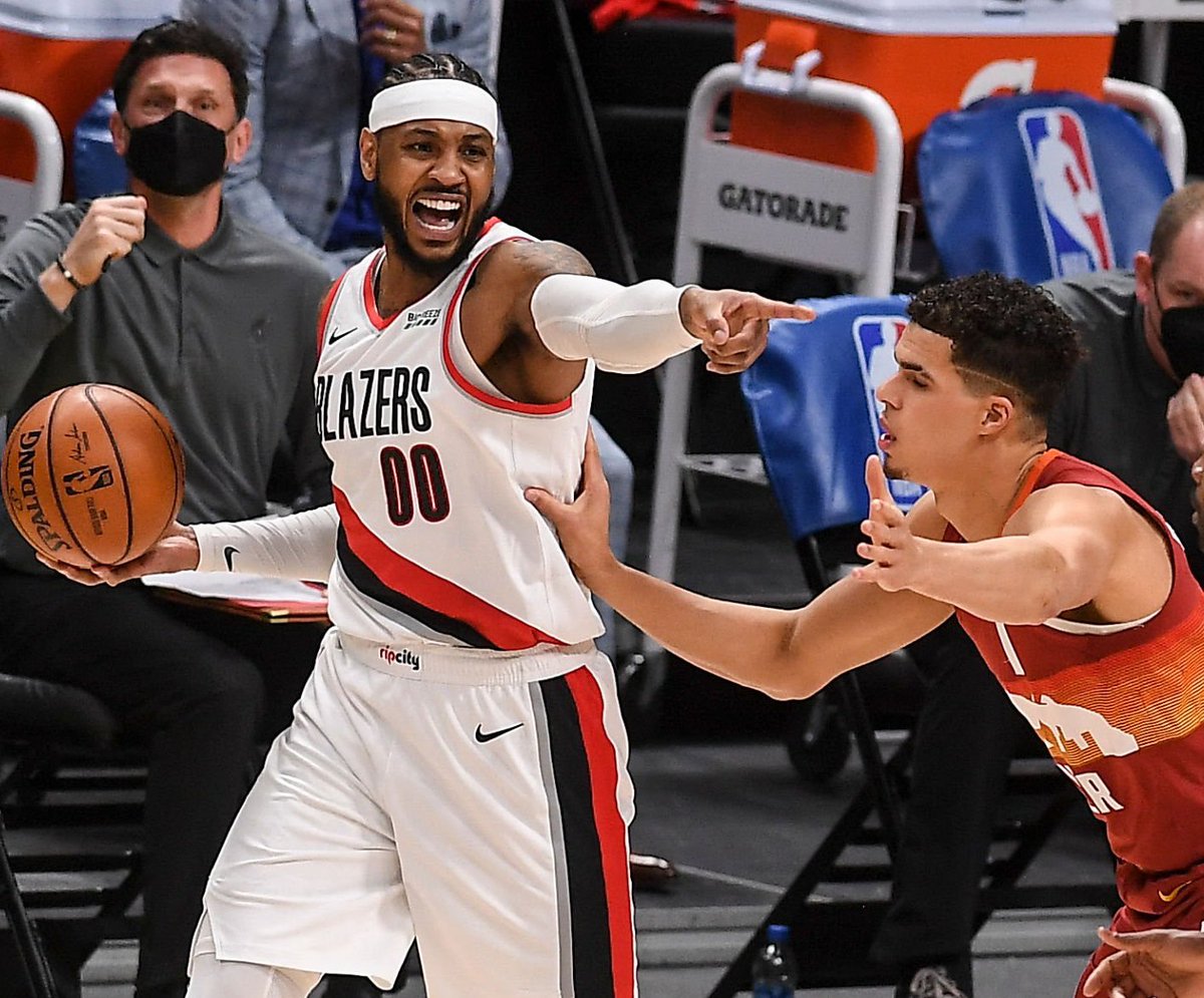 Carmelo says he wanted to leave the game of basketball after a young player called him an ‘Unc’ 

“We’re playing Denver. This is the first time I played Denver in a long time. Go back. Michael Porter is guarding me. I catch him on, like, the right elbow and just, like, catch it,