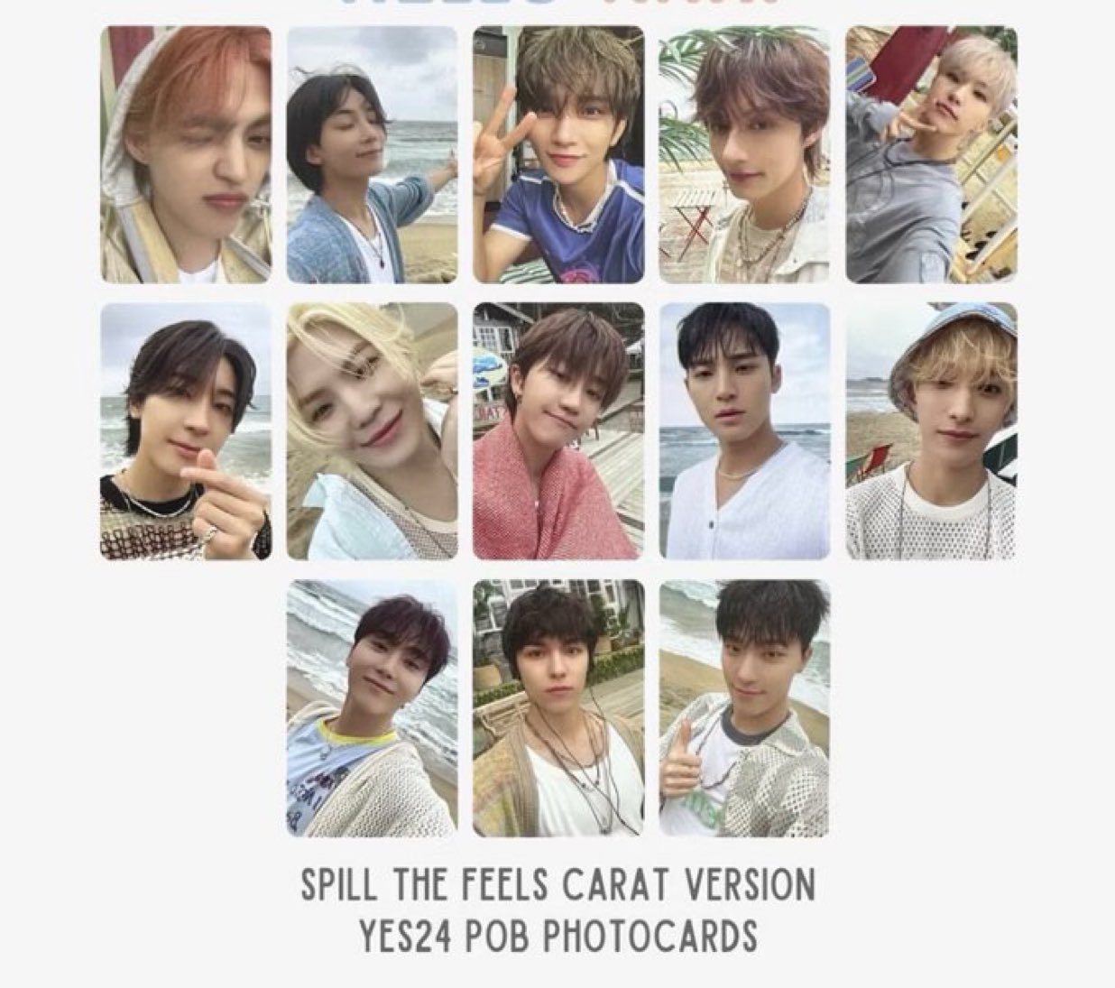 SEVENTEEN spill the feels 一直娱 中華 ヨントン SEVENTEEN 12TH MINI ALBUM [ SPILL THE FEELS ] CARAT VER