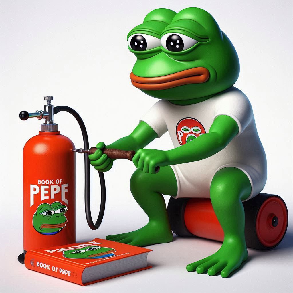 Pump it up! 📖🐸