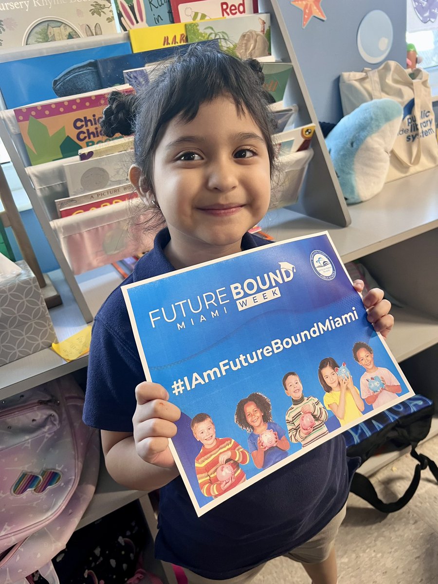 SilverBluffElem's tweet photo. Cool Kids, Save Money. Our Kindergarten classes are getting ready for the future with Future Bound. 💰🎓 #yourbestchoicemdcps https://t.co/95LKJBWlSg
