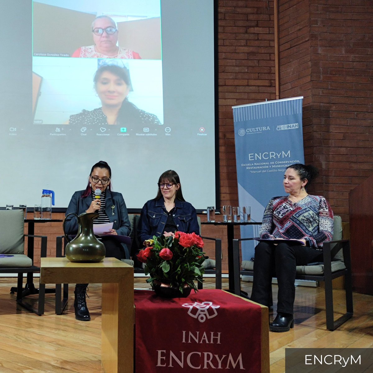 ¡Último día de nuestro "1er. Encuentro de Publicaciones sobre #Conservación, #Restauración y #Museos"!

Seguimos la conferencia sobre el programa de publicaciones institucionales; hablamos sobre las publicaciones en torno a la conservación-restauración de acervos documentales,