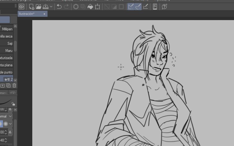 almodovargrl's tweet photo. my gf #wip https://t.co/YFJ0dqtvtA