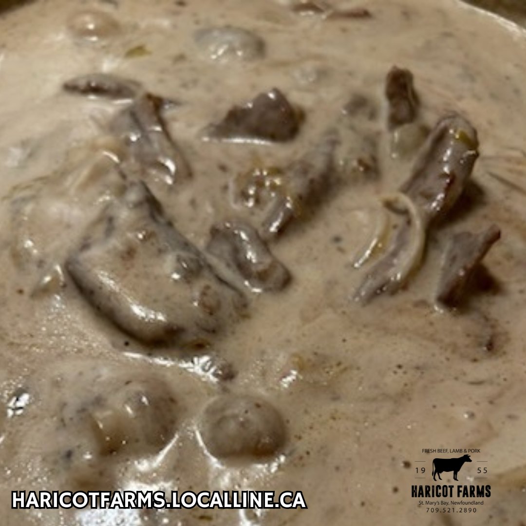 HaricotFarms's tweet photo. The evolution of a delicious Beef Stroganoff created by @jonathanrichler using our Sirloin Tip Roast

To create your masterpiece aka supper start with some quality beef. Born &amp; raised right here

Pre order for pick up this Sat @sjfmnl https://t.co/xtnAS1ii9T

#Stroganoff #nlbeef https://t.co/tjdbTTTxq6