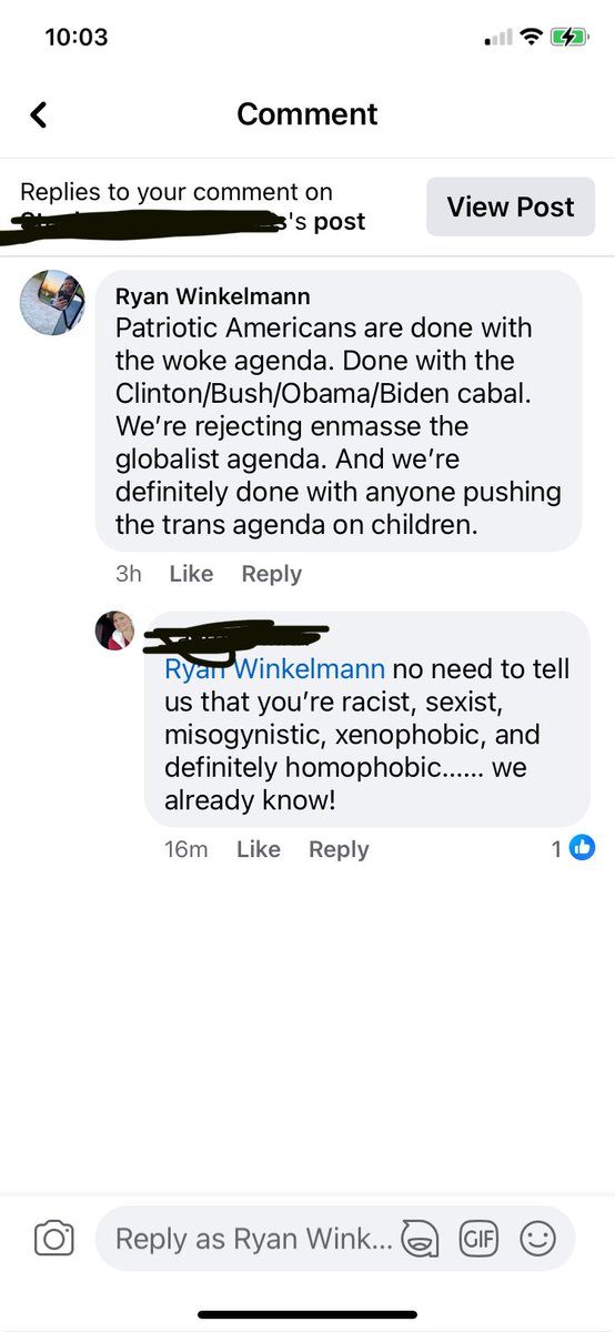 RyanWinkelmann's tweet image. Why aren’t more women standing up for little kids? My am all these things for wanting my little girl to grow up without fear that there may be a dude in her bathroom or locker room?!?