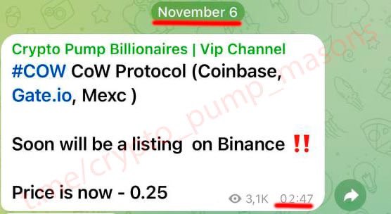 cryptotdhh's tweet photo. #COW @CoWSwap #CoWSwap $COW #crypto #cryptopump

Join our Telegram channel: https://t.co/sVXKPGJLAk

‼️ Profit 188% with 10 hours ✅‼️💰💰

$LINK $BTC $PEPE $AIDOGE $DOGE $WOJAK $SHIB $SOL $INJ $FLOKI $ETH $MEME $STRUMP $EGO $SXCH https://t.co/aCpMOytKtO